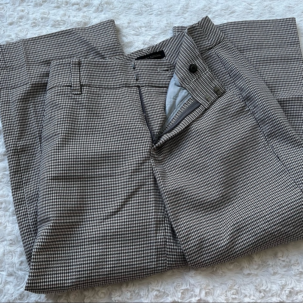 BANANA REPUBLIC Flare Plaid Pants